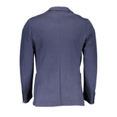Gant Blue Cotton Men Jacket
